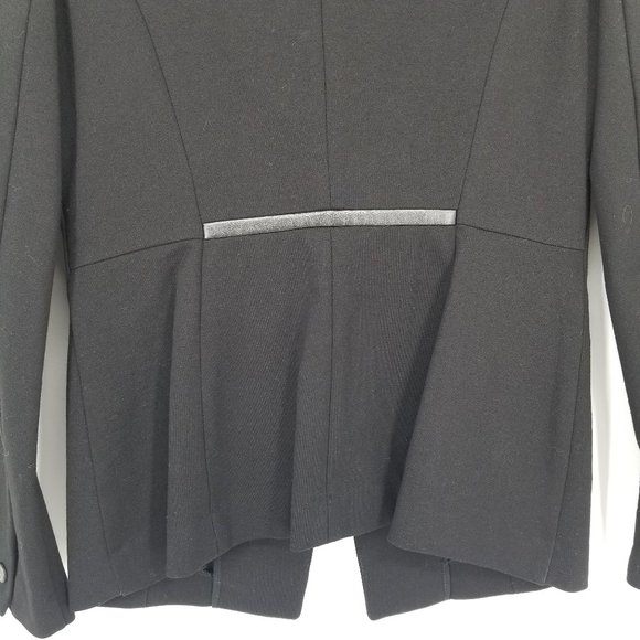 White House Black Market Ponte Knit Blazer Jacket 0 - Picture 11 of 13